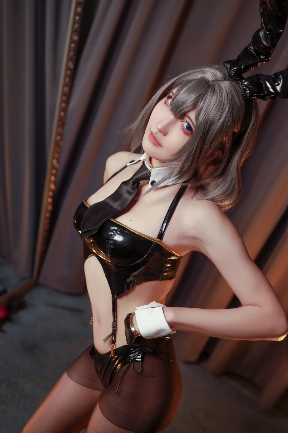 山崎 - No.002 华盛顿兔女郎 [45P-184MB] tg@simisebaisi 【丝足阁】005.webp